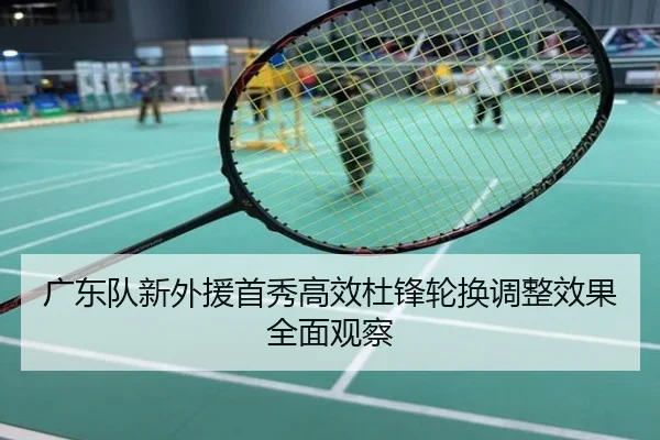 广东队新外援首秀高效杜锋轮换调整效果全面观察
